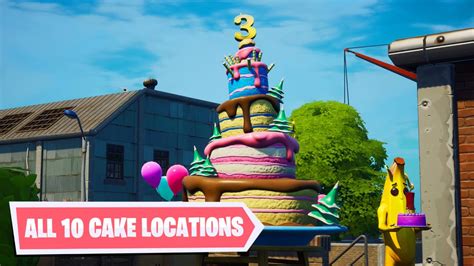 Dance In Front Of Different Birthday Cakes ALL Locations 2020