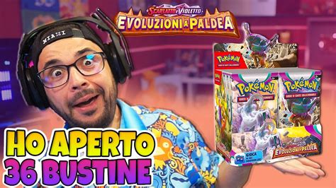 Ho Aperto Un Box Di Bustine Di Evoluzioni A Paldea Youtube