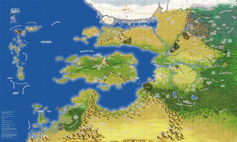 Creation Map (from Exalted RPG). | Mapa de mundo de fantasía, Mapas ...