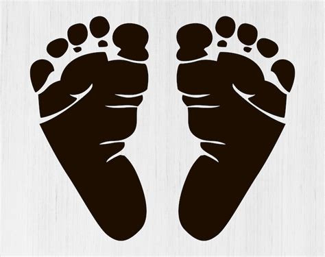 Cute Baby Feet Clip Art