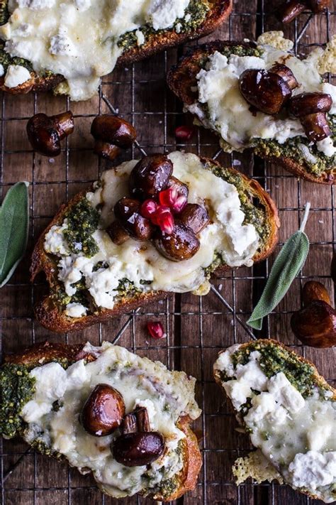 Pesto Goat Cheese Sourdough Toast Half Baked Harvest