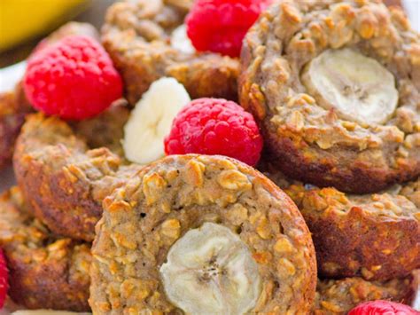 Banana Protein Baked Oatmeal Cup Recipe And Nutrition Eat This Much