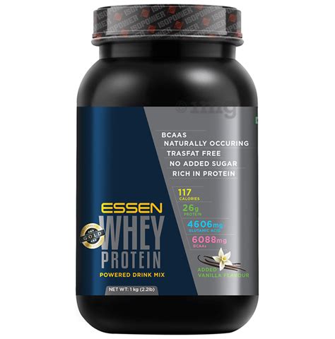 Essen Gold Standard Whey Protein Powder Vanilla Buy Jar Of 10 Kg Powder At Best Price In India