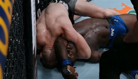 Ufc Fn 229 Video Joe Pyfer First To Submit Abdul Razak Alhassan