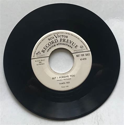 Tampa Red But I Forgive You Im Gonna Put You Down 1952 Rare 45 Promo Ebay