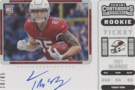 2022 Panini Contenders Rookie Ticket RPS Variation Stub 136 Trey