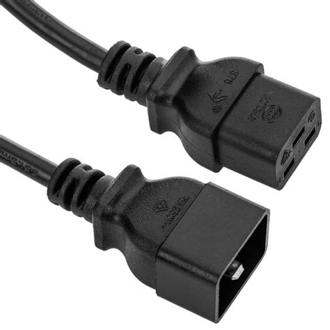 Power Cable IEC-60320 1.8m (C19/C20) - Cablematic