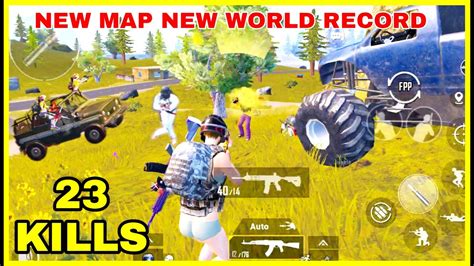 New World Record In PUBG MOBILE 23 KILLS IN NEW LIVIK MAP TACAZ