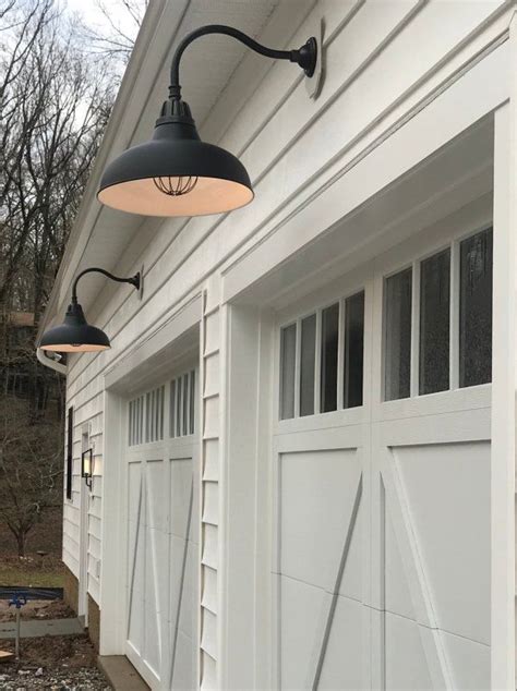 Carson Gooseneck Wall Sconce Rejuvenation Garage Lights Exterior