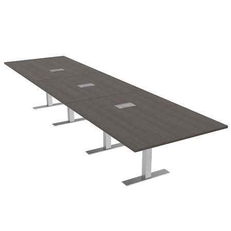 Skutchi Designs Ft Modular Rectangular Conference Table With Electric