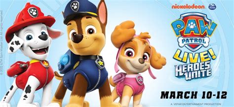 PAW PATROL LIVE HEROES UNITE PREVIEW CleveRock