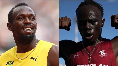 Usain Bolts Five Word Statement About Aussie Teen Gout Gout Is Bonkers