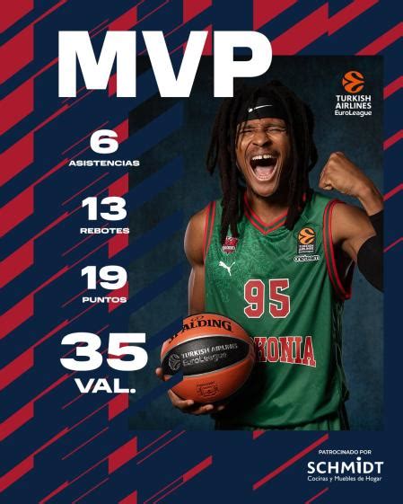 Moneke MVP de la 9ª jornada en la Euroliga