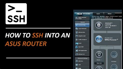 How To Ssh Into An Asus Router Youtube