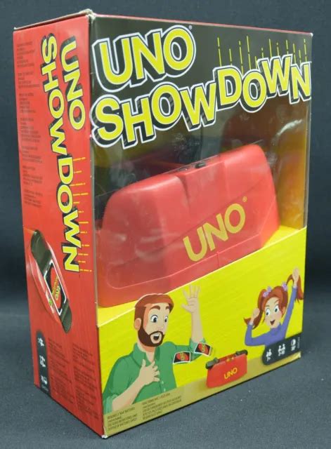 Mattel Games Uno Showdown Jeu De Cartes Familial Gkc Neuf Emballage D