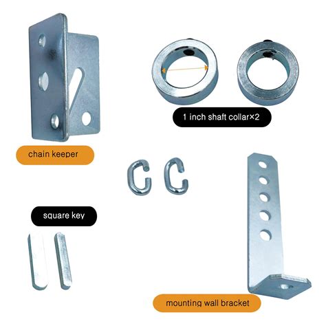 Snapklik.com : Garage Door Jackshaft Chain Hoist,1" Shaft Garage Chain