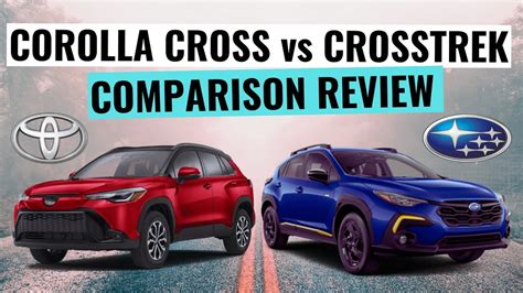 Toyota Corolla Cross Vs Subaru Forester