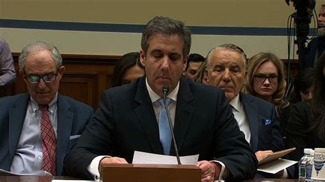 Michael Cohen Testifies On Capitol Hill Youtube