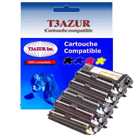 T Azur Toners Laser Compatibles Pour Brother Hl L Cdw Tn