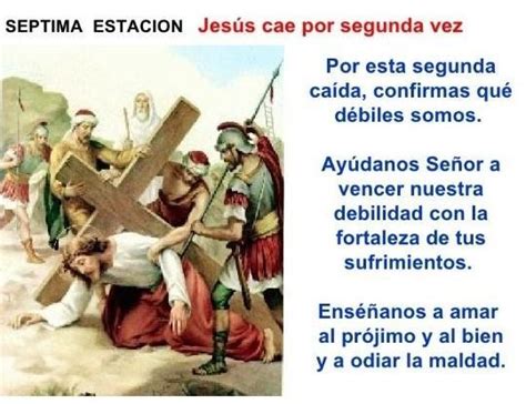 Resumen De La Septima Estaci N Del Via Crucis Brainly Lat