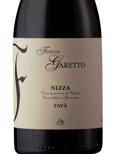 Tenuta Garetto Favà Nizza Vivino