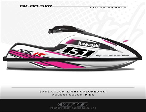 Amr Racing Jet Ski Graphics Kit Sticker Decal Compatible With