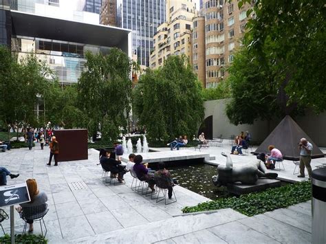 MOMA, Sculpture Garden | Urban landscape design, Commercial landscaping, Plaza design