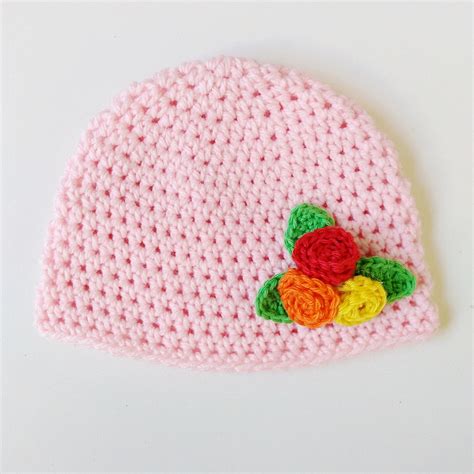 Beanie Pattern Easy Crochet Hat Pattern Instructions for - Etsy