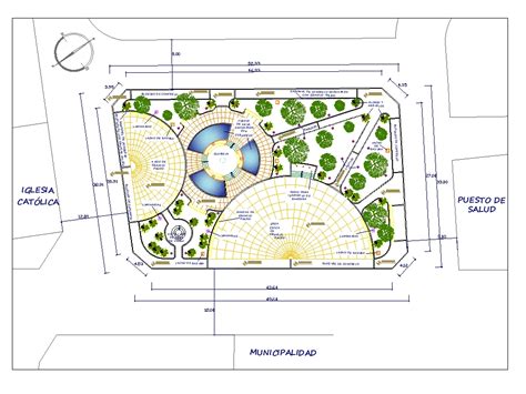 Park Project In Autocad Download Cad Free 435 97 Kb Bibliocad