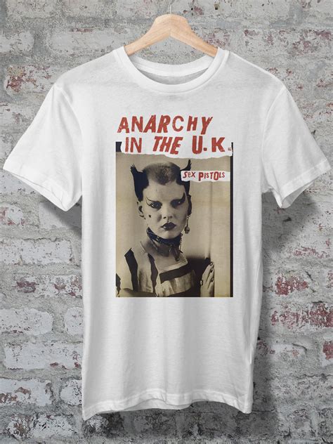 T Shirt Quality CAMISETA SEX PISTOLS ANARCHY IN THE UK R 72 99 Em