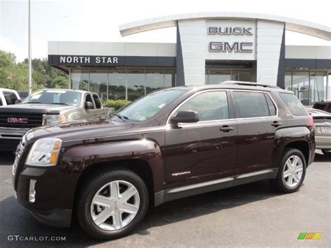 2011 Merlot Jewel Metallic Gmc Terrain Slt Awd 52310322 Photo 1 Car Color