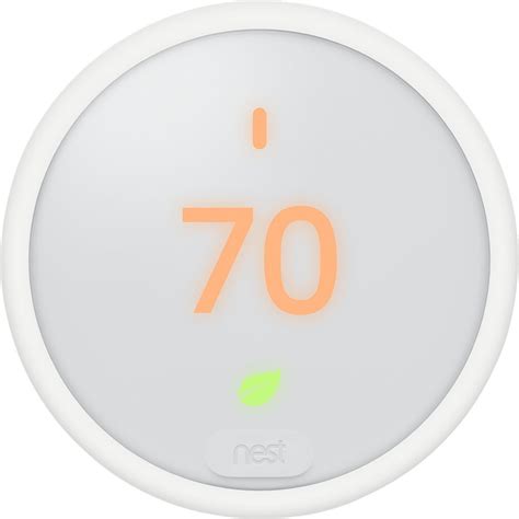 Google Nest Thermostat E (White) T4000ES | eBay