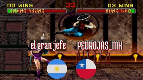 Ft Mk El Gran Jefe Ar Vs Pedrojas Mk Cl Mortal Kombat