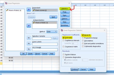 Simple Linear Regression In Spss Explained Performing Report