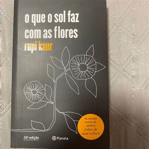 O Que O Sol Faz As Flores Livro Livro Nunca Usado 74244015 Enjoei