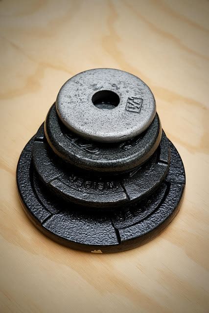 weights gym equipment  photo  pixabay