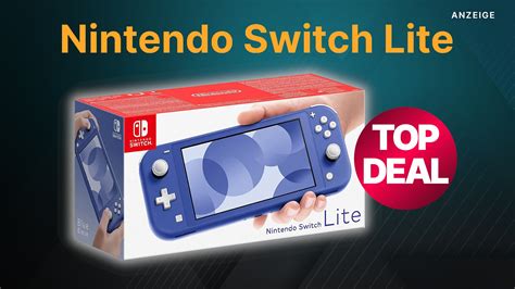 Amazon Jetzt Die Nintendo Switch Lite In Schickem Blau Günstig Im