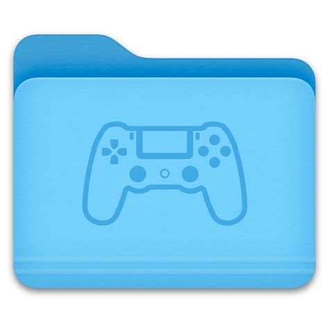 Custom Gaming Folder Icon / Folder Icon Red Video Movies Folder Icon ...