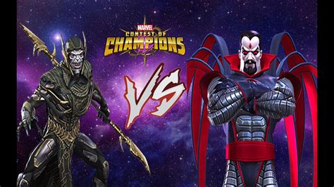 Mcoc Corvus Glaive Vs Mister Sinister Heralds Of Galactus Youtube