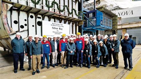 Meyer Werft In Papenburg Kiellegung F R Meter Langes Kreuzfahrtschiff