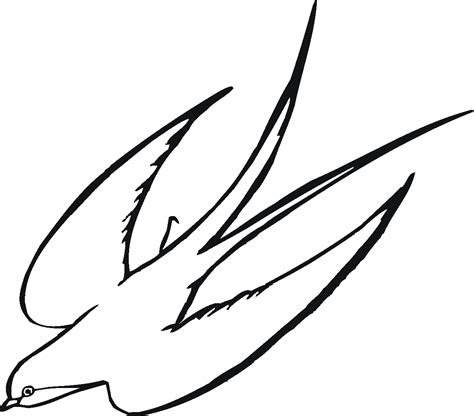 Drawing Of Birds Flying - ClipArt Best