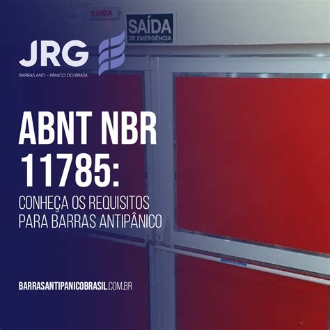 Abnt Nbr Conhe A Os Requisitos Para Barras Antip Nico