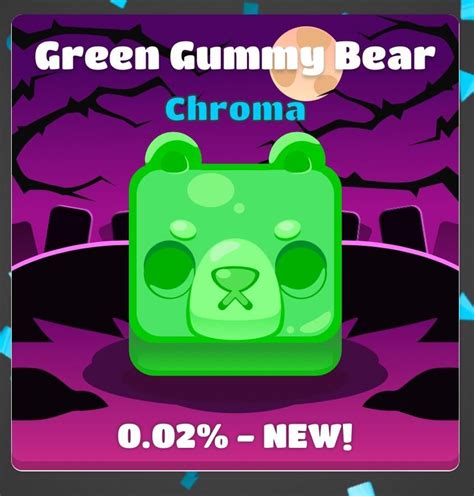 I GOT GREEN GUMMY BEAR : r/BLOOKET