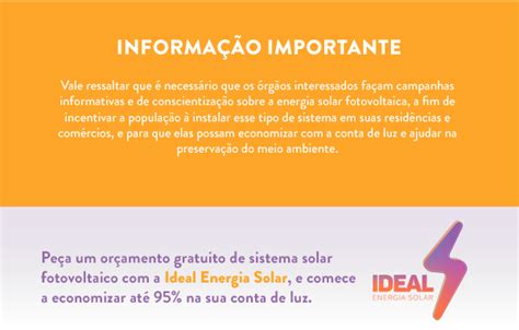 InfogrÁfico Por Que A Energia Solar é Pouco Difundida No Brasil