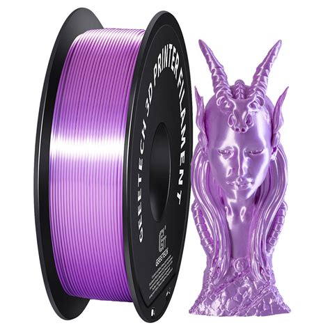 Geeetech Silk Pla Filament For D Printer Purple