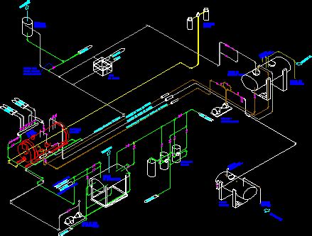 AutoCAD のボイラー CADライブラリ