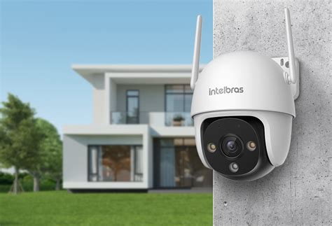 Camera Wifi Externa A Prova D'agua Intelbras - Câmera externa inteligente Wi-Fi Full HD 360° iM7 S Full Color | Intelbras
