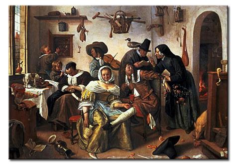 Quadro Beware Of Luxury Jan Steen Reprodu Es