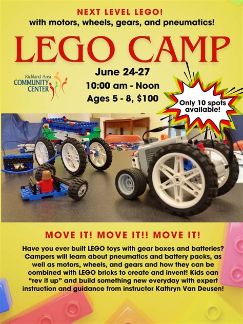 Lego Camp Richland Area Community Center