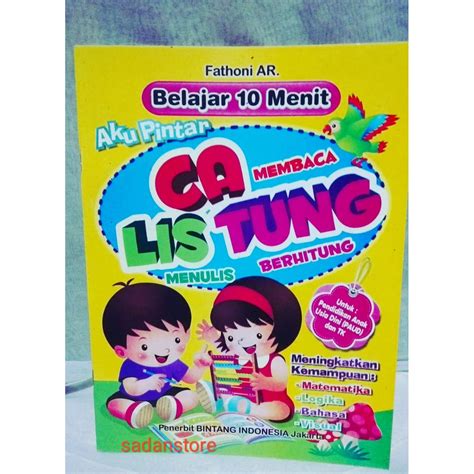 Jual Buku Anak Belajar Menit Aku Pintar Calistung Untuk Tk Dan Paud